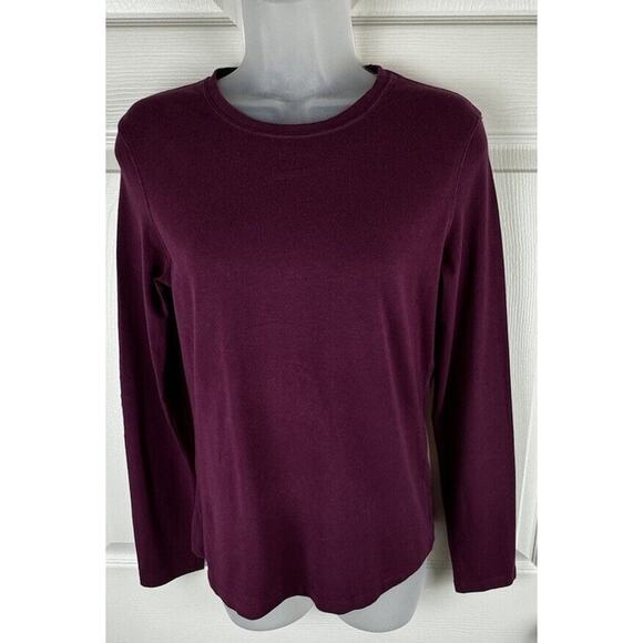 Old Navy Perfect T Stretch Berry L Casual Minimalist 51-04 - Picture 6 of 16